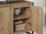 Bathroom Cabinet Artisian Oak 60 x 30 x 60 cm Engineered Wood 886491