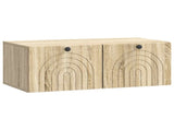 Wall-Mounted TV Cabinet Sonoma Oak 78.5 x 41 x 30 cm 898177