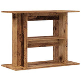 Aquarium Stand Old Wood 80x35x60 cm Engineered Wood 857272