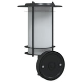 Outdoor Wall Lights 2pcs Black Stainless Steel 4006289