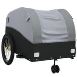 Bike Trailer Black and Grey 45 kg Iron 94147