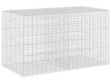 Gabion with 5 mm Wire and 5x10 cm Mesh 200x100x150 cm 3464854