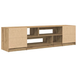 TV Cabinet Artisan Oak 188.5x41x50 cm Engineered Wood 3328425