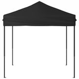 ZNTS Folding Party Tent Black 2x2 m 93497