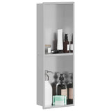 Shower Niche Silver 60 x 20 x 9.5 cm Stainless Steel 42012665
