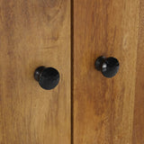 2 Piece Bathroom Furniture Set Solid Wood Mango 3200636