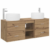 Bathroom Furniture Set 3 pcs Artisan Oak 49.5 x 44.5 x 66 cm 3405930