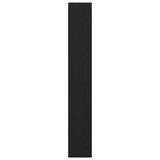 Book Cabinet Black Oak 40 x 30 x 198 cm Engineered Wood 862719
