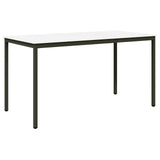 Bar Table White 200 x 100 x 105 cm Solid Pine Wood 3416328