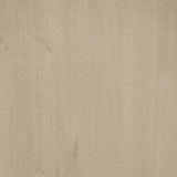 Top for Highboard HAMAR Honey Brown 90x30x100cm Solid Wood Pine 340432