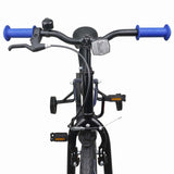 Kids Bike 16 Inches for 4-6 Years Old Blue Black 42009341