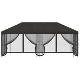 6 x 3 m Anthracite Polyester and Steel 190 3375996