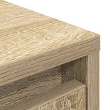 Cabinet with Drawer Sonoma Oak 55.5x34x119.5 cm Engineered Wood 861645