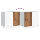 Kitchen Base Cabinet Porto Old Wood Engineered Wood 854306