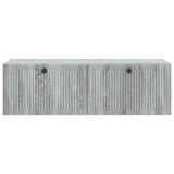 Wall-Mounted TV Cabinet Grey Sonoma 98 x 41 x 30 cm 898021
