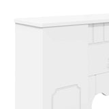 Fireplace Surround White 93 x 20 x 89 cm Engineered Wood 8006624