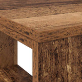 Desk with Shelf Old Wood 90 x 50 x 75 cm Engineered Wood 869512