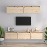 TV Cabinets 5 pcs Solid Wood Pine 3100149