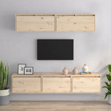 TV Cabinets 5 pcs Solid Wood Pine 3100149