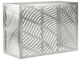 Air Conditioner Cover Silver 110 x 50 x 105 cm Galvanised Steel 8014120