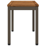 Garden Bench 80.5 x 35 x 45 cm Solid Acacia Wood Rectangular 901294