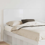 Headboard Gloss White Engineered wood 887884
