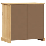 Sideboard with Drawers VIGO 78x40x75 cm Solid Wood Pine 353199