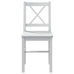 5 Piece Dining Set White 240883
