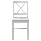 5 Piece Dining Set White 240883
