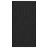 Bedside Cabinets with Drawer 2 pcs Black Oak 35x34x66.5 cm 858716