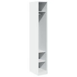 Wardrobe White 30x50x200 cm Engineered Wood 3307684