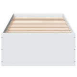 Bed Frame without Mattress White 100x200 cm 3281049