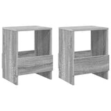 Magazine Rack 2 pcs Grey Sonoma 35 x 30 x 45 cm 890979