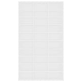 CD Cabinet White 102x23x177.5 cm Engineered Wood 801778