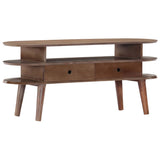 TV Cabinet 110x35x50 cm Solid Acacia Wood 282874