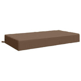 Seat Cushion SOEST 100% Polyester Taupe 120 x 80 x 15 cm 944297