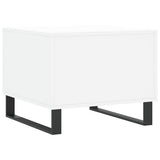 Coffee Tables 2 pcs White 50x50x40 cm Engineered Wood 829445