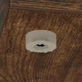 Coffee Table Smoked Oak 101.5 x 50 x 37 cm Engineered Wood 891196