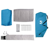 Backpacking Tent Blue 222 x 85 x 125 cm 42017416