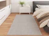 Area Rugs Rectangular HUARTE Cream 150 x 80 cm Polyester 42022674