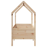 Kids'House Bed Frame without Mattress 80x160 cm Pine 850710
