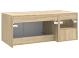 Bathroom Furniture Set 2 pcs Sonoma Oak Engineered Wood 3404116