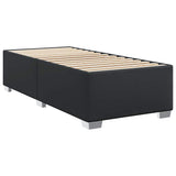 Bed Frame without Mattress Black Single Faux Leather 3284576