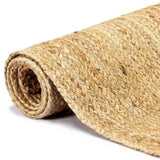 Handmade Rug Jute 180x250 cm 343623