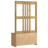 Hall Tree SANDNES 87x40x159.5 cm Solid Wood Pine 4010488