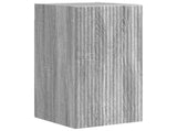 TV Wall Cabinet Set 4 pcs Grey Sonoma Engineered Wood 3408913