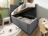 Daybed Upholstered Bed with 3FT Single Sofa Bed 90 x 190 cm, Ottoman Bed with Hydraulic N601P343711G
