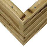 Garden Planter 110x40x45.5 cm Impregnated Wood Pine 847277