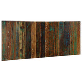 ZNTS Headboard Multicolour 200 cm Solid Wood Reclaimed 4017519