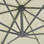 Garden Parasol with Portable Base Sand 276344